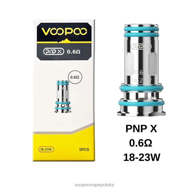 VOOPOO PNP cewki (5 szt) pnp x 06 oma R8680608 | VOOPOO Vape Gene